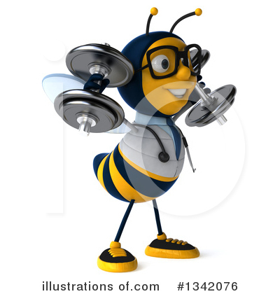 Doctor Bee Clipart #1342076 by Julos