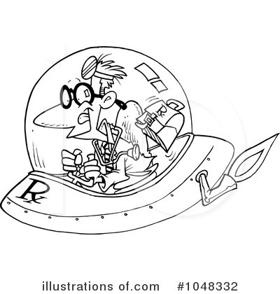 Royalty-Free (RF) Doctor Clipart Illustration by toonaday - Stock Sample #1048332