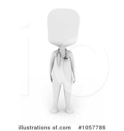 Royalty-Free (RF) Doctor Clipart Illustration by BNP Design Studio - Stock Sample #1057786