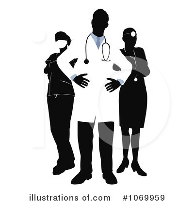 Royalty-Free (RF) Doctor Clipart Illustration by AtStockIllustration - Stock Sample #1069959