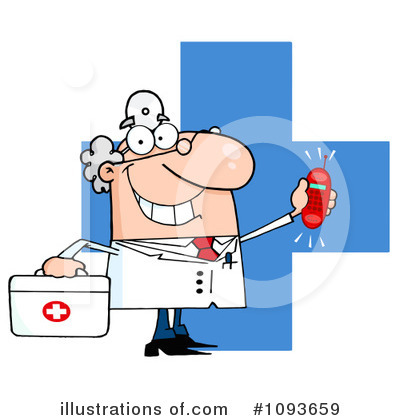 Doctor Clipart #1093659 by Hit Toon