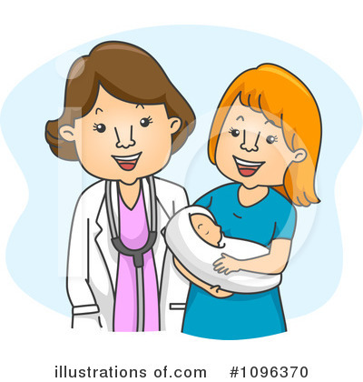 Royalty-Free (RF) Doctor Clipart Illustration by BNP Design Studio - Stock Sample #1096370