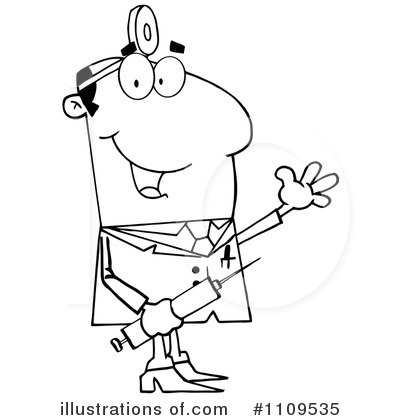 Doctor Clipart #1109535 by Hit Toon