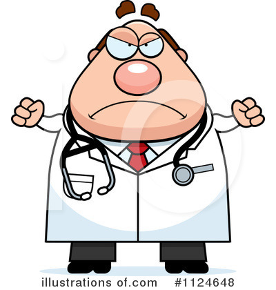 Royalty-Free (RF) Doctor Clipart Illustration by Cory Thoman - Stock Sample #1124648