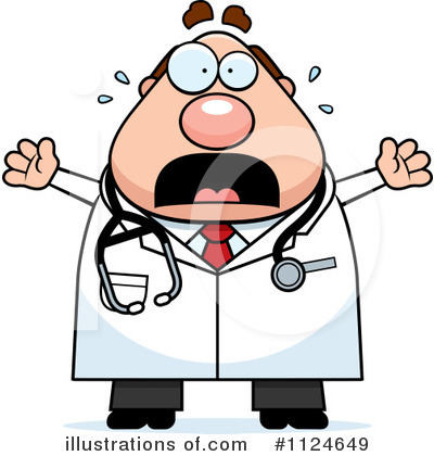 Royalty-Free (RF) Doctor Clipart Illustration by Cory Thoman - Stock Sample #1124649