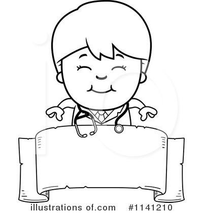 Royalty-Free (RF) Doctor Clipart Illustration by Cory Thoman - Stock Sample #1141210