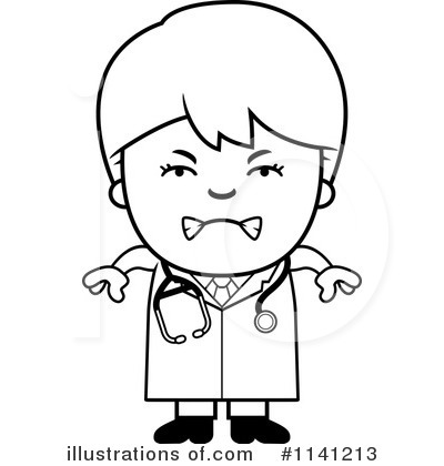 Royalty-Free (RF) Doctor Clipart Illustration by Cory Thoman - Stock Sample #1141213