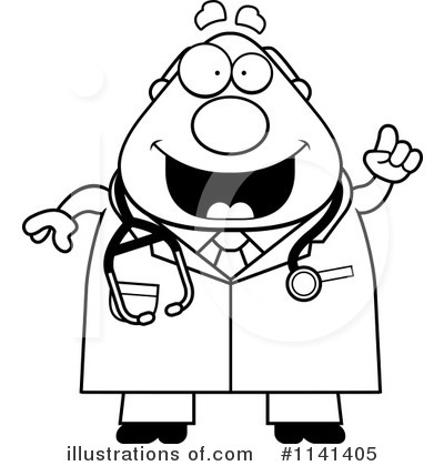 Royalty-Free (RF) Doctor Clipart Illustration by Cory Thoman - Stock Sample #1141405