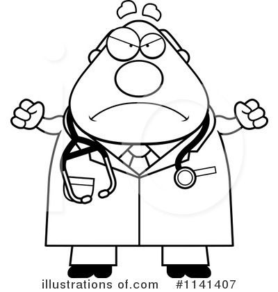 Royalty-Free (RF) Doctor Clipart Illustration by Cory Thoman - Stock Sample #1141407