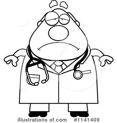 Royalty-Free (RF) Doctor Clipart Illustration by Cory Thoman - Stock Sample #1141409