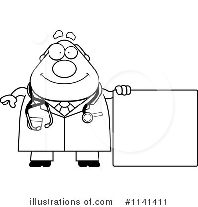 Royalty-Free (RF) Doctor Clipart Illustration by Cory Thoman - Stock Sample #1141411