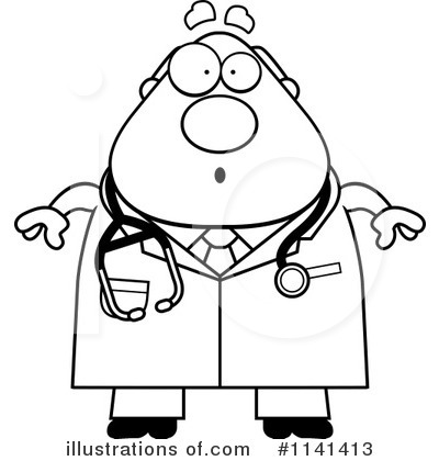 Royalty-Free (RF) Doctor Clipart Illustration by Cory Thoman - Stock Sample #1141413