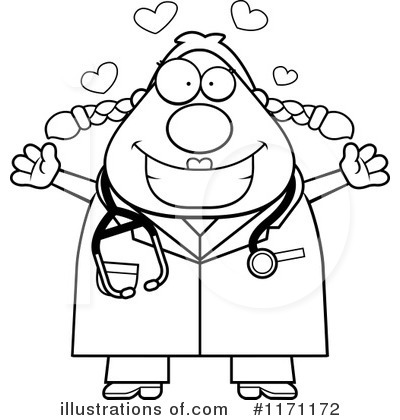 Royalty-Free (RF) Doctor Clipart Illustration by Cory Thoman - Stock Sample #1171172