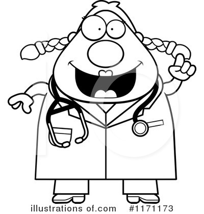 Royalty-Free (RF) Doctor Clipart Illustration by Cory Thoman - Stock Sample #1171173
