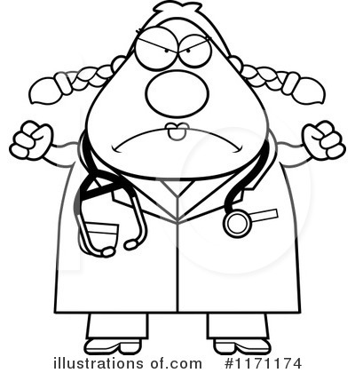 Royalty-Free (RF) Doctor Clipart Illustration by Cory Thoman - Stock Sample #1171174