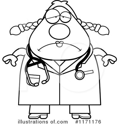 Royalty-Free (RF) Doctor Clipart Illustration by Cory Thoman - Stock Sample #1171176