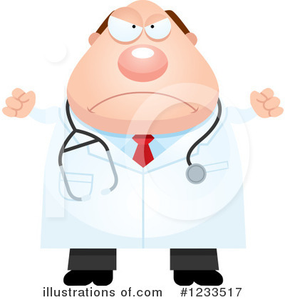 Royalty-Free (RF) Doctor Clipart Illustration by Cory Thoman - Stock Sample #1233517