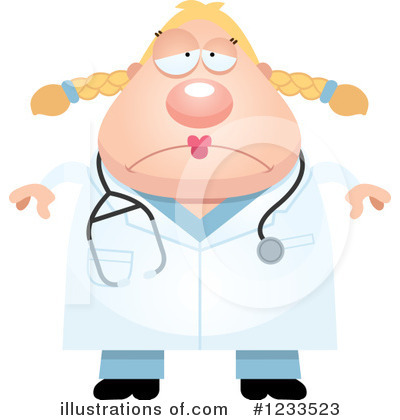 Royalty-Free (RF) Doctor Clipart Illustration by Cory Thoman - Stock Sample #1233523