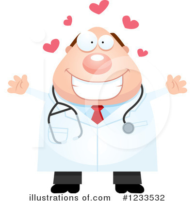Royalty-Free (RF) Doctor Clipart Illustration by Cory Thoman - Stock Sample #1233532