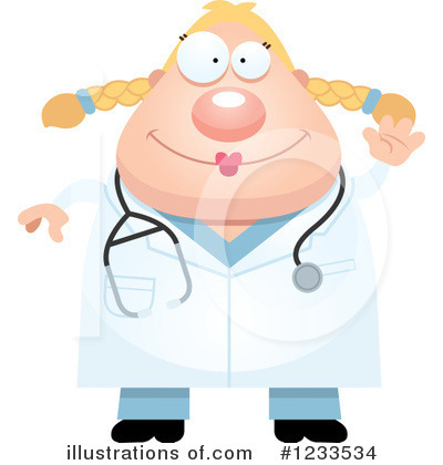 Royalty-Free (RF) Doctor Clipart Illustration by Cory Thoman - Stock Sample #1233534