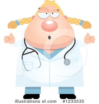 Royalty-Free (RF) Doctor Clipart Illustration by Cory Thoman - Stock Sample #1233535