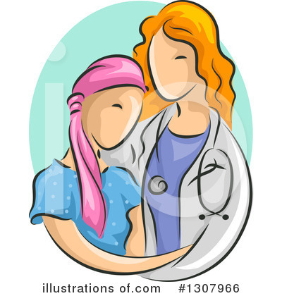 Royalty-Free (RF) Doctor Clipart Illustration by BNP Design Studio - Stock Sample #1307966