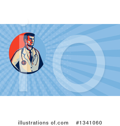 Royalty-Free (RF) Doctor Clipart Illustration by patrimonio - Stock Sample #1341060