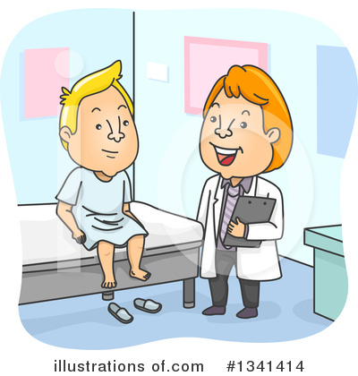 Royalty-Free (RF) Doctor Clipart Illustration by BNP Design Studio - Stock Sample #1341414