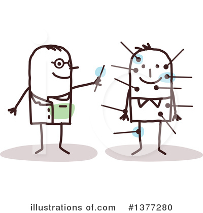 Royalty-Free (RF) Doctor Clipart Illustration by NL shop - Stock Sample #1377280