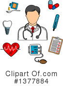 Doctor Clipart #1377884 by Vector Tradition SM