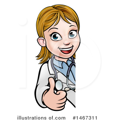 Royalty-Free (RF) Doctor Clipart Illustration by AtStockIllustration - Stock Sample #1467311