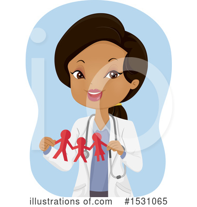 Royalty-Free (RF) Doctor Clipart Illustration by BNP Design Studio - Stock Sample #1531065