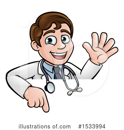 Royalty-Free (RF) Doctor Clipart Illustration by AtStockIllustration - Stock Sample #1533994