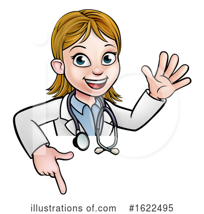 Royalty-Free (RF) Doctor Clipart Illustration by AtStockIllustration - Stock Sample #1622495