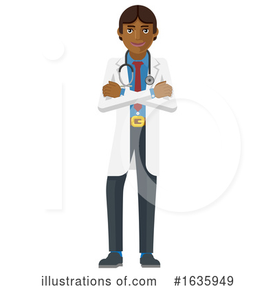 Royalty-Free (RF) Doctor Clipart Illustration by AtStockIllustration - Stock Sample #1635949