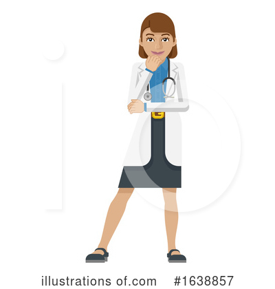 Royalty-Free (RF) Doctor Clipart Illustration by AtStockIllustration - Stock Sample #1638857