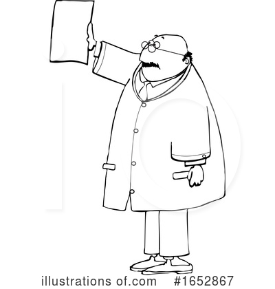Royalty-Free (RF) Doctor Clipart Illustration by djart - Stock Sample #1652867