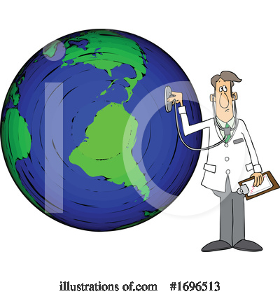 Royalty-Free (RF) Doctor Clipart Illustration by djart - Stock Sample #1696513