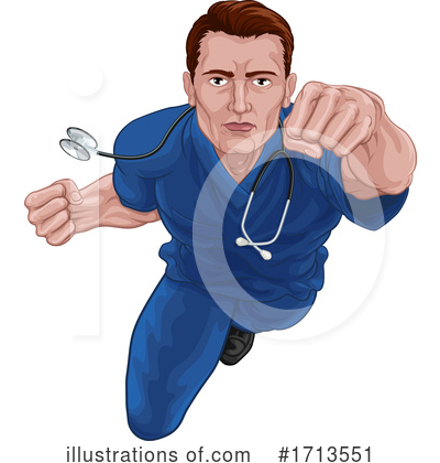 Royalty-Free (RF) Doctor Clipart Illustration by AtStockIllustration - Stock Sample #1713551