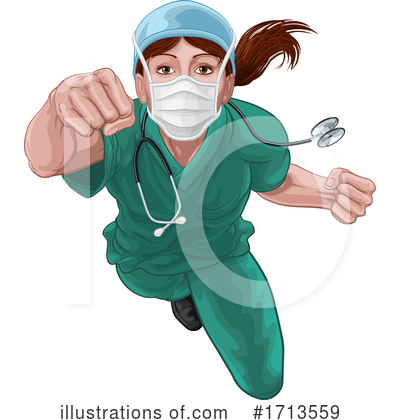 Royalty-Free (RF) Doctor Clipart Illustration by AtStockIllustration - Stock Sample #1713559