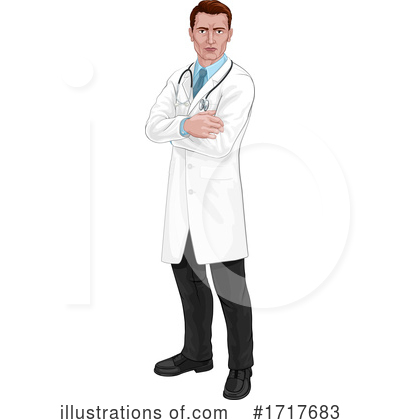 Royalty-Free (RF) Doctor Clipart Illustration by AtStockIllustration - Stock Sample #1717683