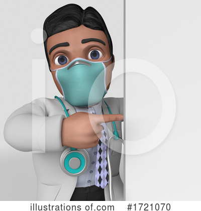 Royalty-Free (RF) Doctor Clipart Illustration by KJ Pargeter - Stock Sample #1721070