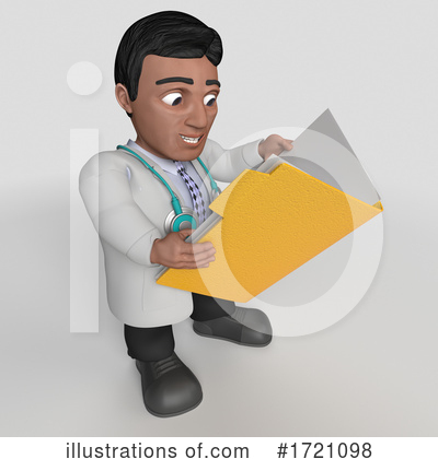 Royalty-Free (RF) Doctor Clipart Illustration by KJ Pargeter - Stock Sample #1721098
