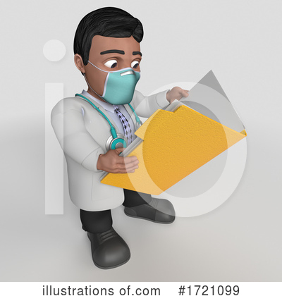 Royalty-Free (RF) Doctor Clipart Illustration by KJ Pargeter - Stock Sample #1721099