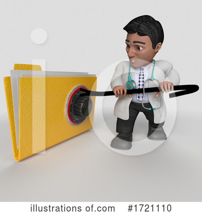 Royalty-Free (RF) Doctor Clipart Illustration by KJ Pargeter - Stock Sample #1721110
