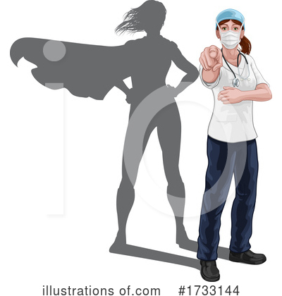 Nurse Clipart #1733144 by AtStockIllustration