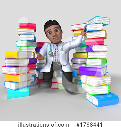 Royalty-Free (RF) Doctor Clipart Illustration by KJ Pargeter - Stock Sample #1768441