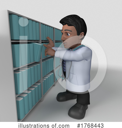 Royalty-Free (RF) Doctor Clipart Illustration by KJ Pargeter - Stock Sample #1768443