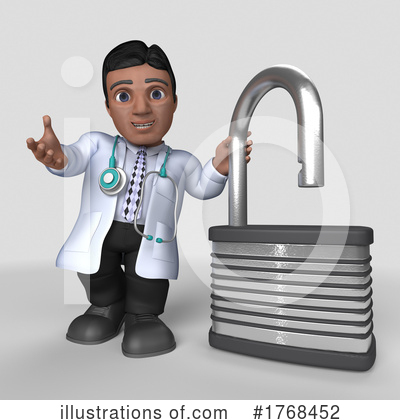 Royalty-Free (RF) Doctor Clipart Illustration by KJ Pargeter - Stock Sample #1768452