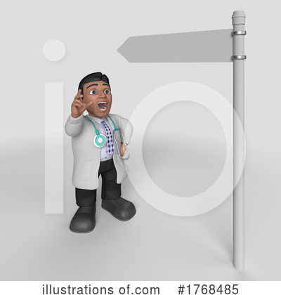 Royalty-Free (RF) Doctor Clipart Illustration by KJ Pargeter - Stock Sample #1768485